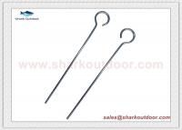 China Iron Zinc plated Tents and shelters gear round wire awning stake factory