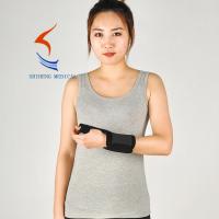 China New type good selling black composite cloths wrist thumb protect brace factory