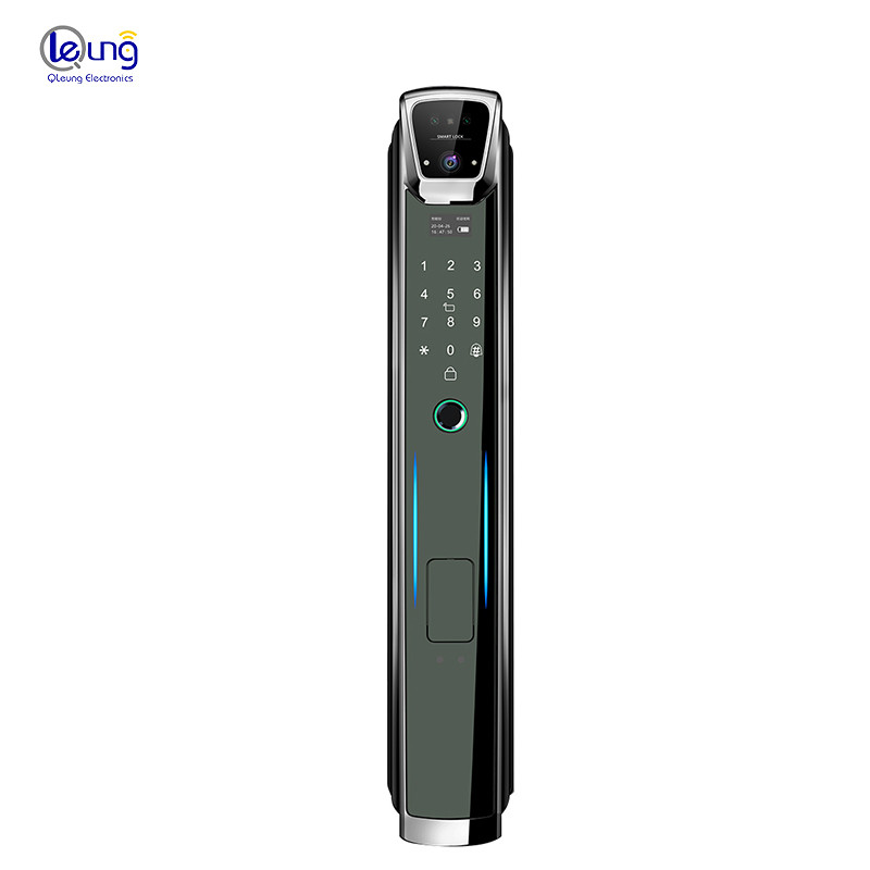 China WiFi Enabled Smart Door Lock with Face ID Recognition Video Calling and Finger Print factory