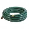 China 12mm X 20Meter PVC Fiber Braided Reinforced 3 Layer Garden Hose with Fittings factory