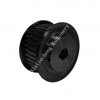 China Black Synchronous Aluminum Timing Pulley Anodic Oxidation ISO9001 factory