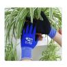 China Oilfield Lightweight Sandy 15 Gauge Nitrile Work Safety Gloves For Gardening factory