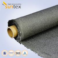 Quality 800C Degree Stainless Steel Wire Fiberglass Fabric Roll For Thermal Insulation for sale