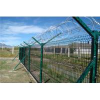 china Outdoor PVC Coated Wire Fencing Decorative Welded Wire Fence Panels