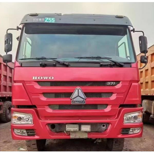 Quality 1-2 Axles Used Howo Dump Truck Low Mileage Second Hand HOWO Truck for sale