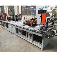 China P Shaped Step 4.0mm Rack Roll Forming Machine Beam Welding Use Four Gas Gun Rack factory