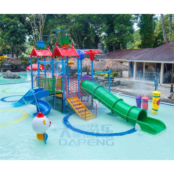 Quality Colorful Playground Water Slide Children Fibreglass Pool Slide RoHS Approved for sale