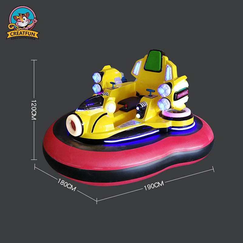 China Inflatable Amusement Park Bumper Cars With Remote Control / Manual Operation factory