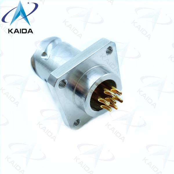 Quality Industrial Grade Stainless Steel Plug Heavy Duty Applications Round Electrical Connectors for sale