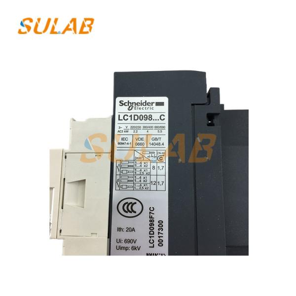 Quality Sulab Elevator Spare Parts neider AC Contactor LC1D098F7C for sale