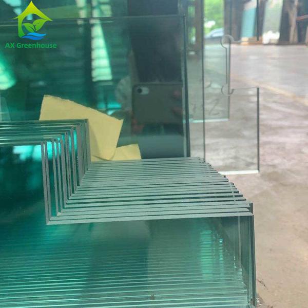 Quality OEM ODM Safety 5mm Tempered Glass For Greenhouse Wall Covering for sale