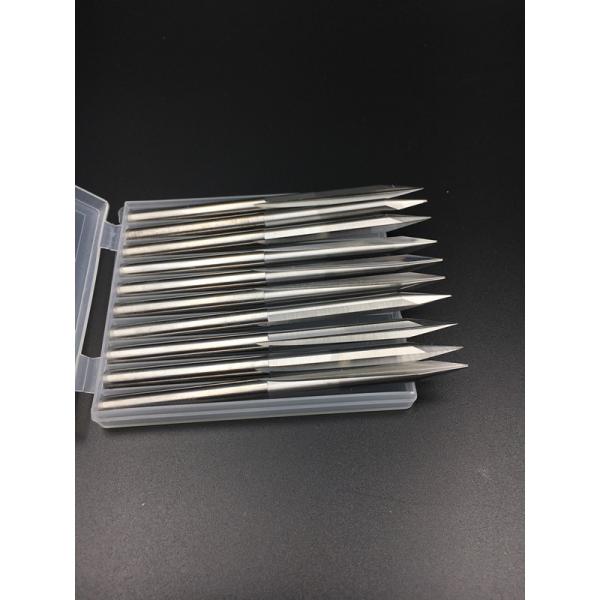 Quality Straight Sharp Taper Engraving Tungsten Carbide Tools End Mill Two Flutes For Wooden Tools Milling Cutter for sale