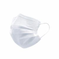 china White Blue Disposable Face Mask High Filtration For Personal Safety