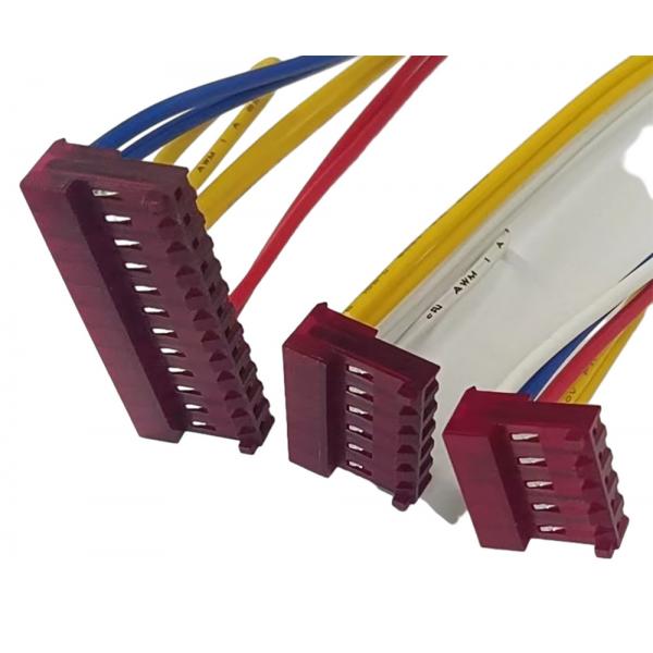 Quality 3.96mm Pitch 10 Pin IDC Ribbon Cable With 3-640428 TE AMP Connector for sale