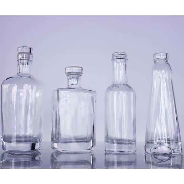 Quality Premium Clear Whiskey Glass Bottle for sale
