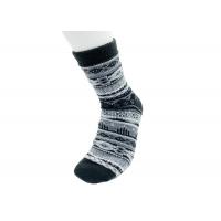 China Breathable Funky Mens Socks AZTEC Socks Mens With Double Layer factory