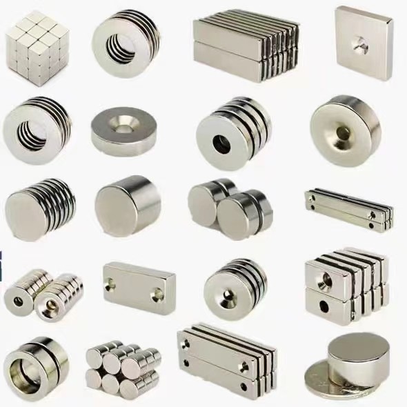 Quality Custom Size Industrial Neodymium Magnets AC Induction Gearmotors Magnet for sale