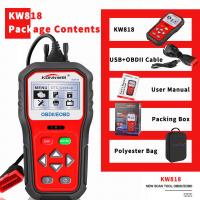 china Portable Auto Diagnostic Code Reader Multi Languages KONNWEI KW818