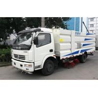 Quality 8CBM Street Runway Sweeper Truck With Water Spraying 4pcs Sweeper For Garbage for sale