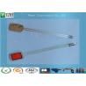 China OEM Printing Single Key Membrane Switch With Red Window Weld Pin PC Overlay factory