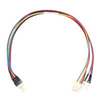 Quality JST JH 2.5mm 4 Pin Molex 4 Wire Fan Y Cable Assembly lvds 4 pin connector cable for sale