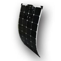 China Ultra Thin RV Flexible Solar Panels , 100 Watt Flexible Solar Panel MC4 Connector factory