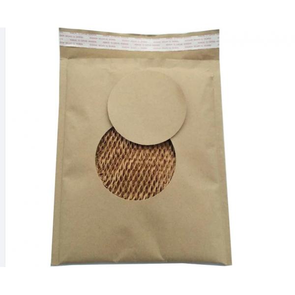 Quality Cellular Shaped Kraft Corrugated Envelopes Padded Honeycomb Paper For Shipping for sale