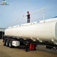 China 12.00R22.5 42000 45000 50000 Liters Steel Diesel Fuel Tanker Oil Semi Trailer factory