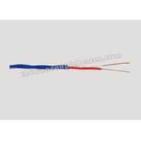 Quality Type J Thermocouple Compensating Cable with Twisted Insulated / Jacket for sale