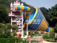China Newest Design Amusement Fiberglass Water Slides for Adventure Water Park In China factory