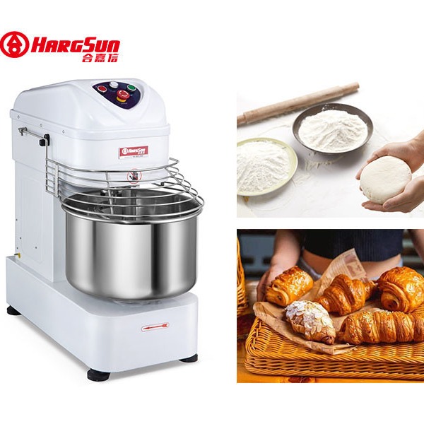 Quality White Spiral Dough Mixer 30L 12kg Waterproof With Overload Protection for sale