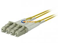 China High Speed 2 Fiber Optic Patch Cables PVC LC - LC Fiber Cable Performance factory