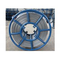 China 12 Strands Antitwisting Galvanized Hexagonal Wire Rope for laying and stringing conductors and cables for sale