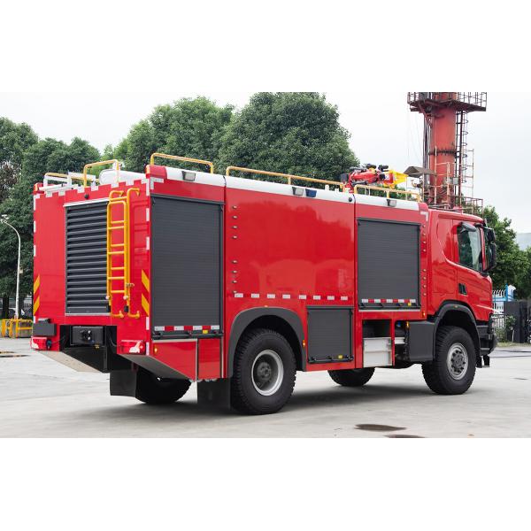 Quality Scania 4x4 ARFF Airport Fire Truck Rapid Intervention Vehicle for sale