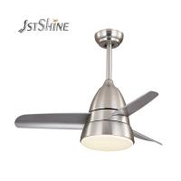 China Small Size 36 Inch Metal Blade Ceiling Fan Electric 3 CLR Brightness factory