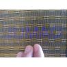 China Glass Laminated Woven Metal Wire Mesh Fabric For Art Design And Wire Glass factory