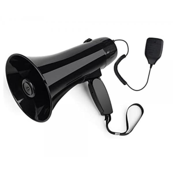 Quality Voice Recording Recordable Megaphone Battery Operated Megaphone 120dB for sale
