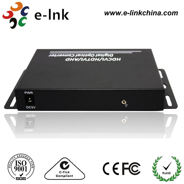 Quality 2CH BNC Connector HDMI Over Fiber Optic Extender Half Duplex SM / MM for sale