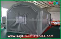 China 10 x 5m Gray Custom Inflatable Products PVC Inflatable Spray Booth For Car Spraying factory