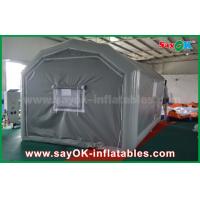 China 10 x 5m Gray Custom Inflatable Products PVC Inflatable Spray Booth For Car Spraying factory