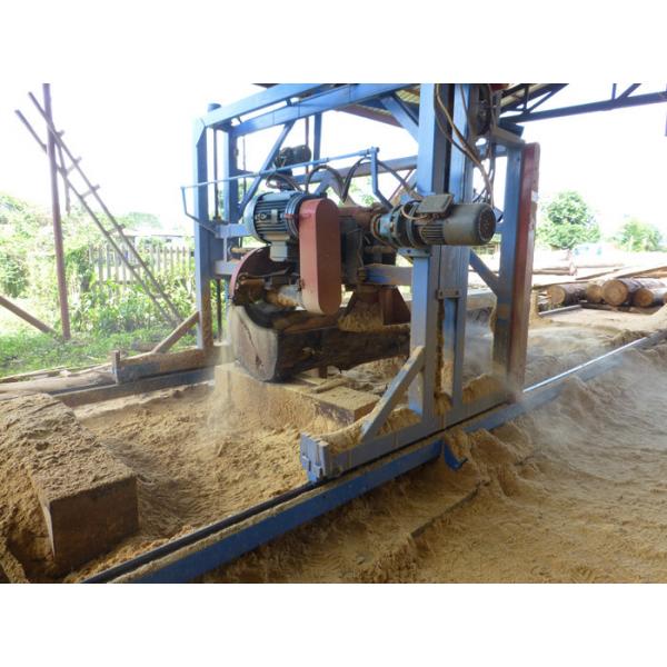 Quality Circular blade double blades timber sawmill,portable swing blade sawmill for sale