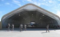 China Giant 50m X 60m Airplane Hangar Tents Aluminium Frame Pcv Fabric factory