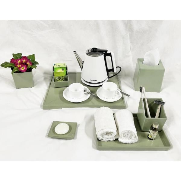 Quality BPA Free Hotel Amenity Supplies Eco Friendly Room Amenities Suppliers for sale
