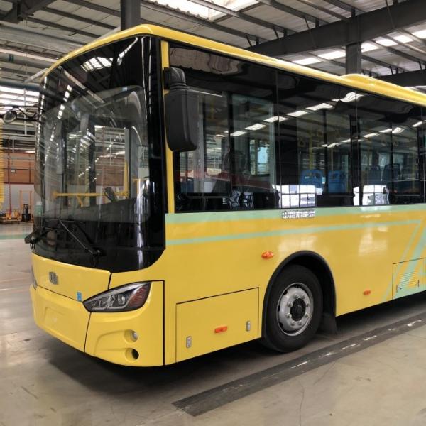 Quality Two Doors 8m Urban Battery Electric Buses LHD 29 Seats Battery Power 198.4kwh for sale