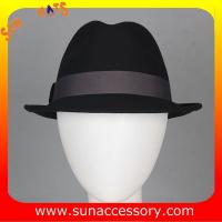China T5781186 Sun Accessory customized fashion  winner 100% wool felt  fedora hats, unisex hats and caps wholesaling factory