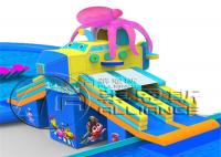 China Octopus Adventures Commercial Inflatable Water Slides For Kids And Adults factory