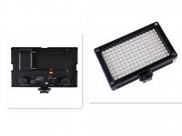 China Rechargeable Portable Led On Camera Light With Plastic Housing factory