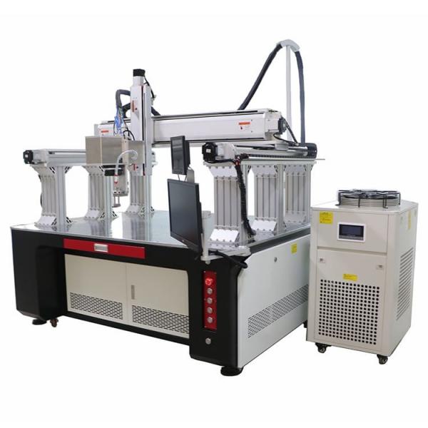 Quality 4 Axis Battery Laser Welding Machine 1000w With Longmen Gantry Frame for sale