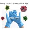China Nitrile Latex Vinyl gloves manufacturer price 2020 CE FDA disposable Safety PVC Medical powder-free Nitrile gloves factory