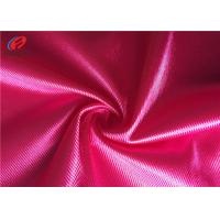 China Shiny Dazzle Tricot Fabric , 100% Polyester Knit Fabric For Basketball Uniform factory